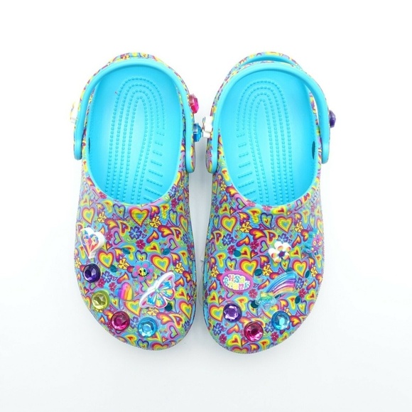 NEW Crocs Lisa Frank Clogs 207737-4SM Multi - Picture 5 of 16
